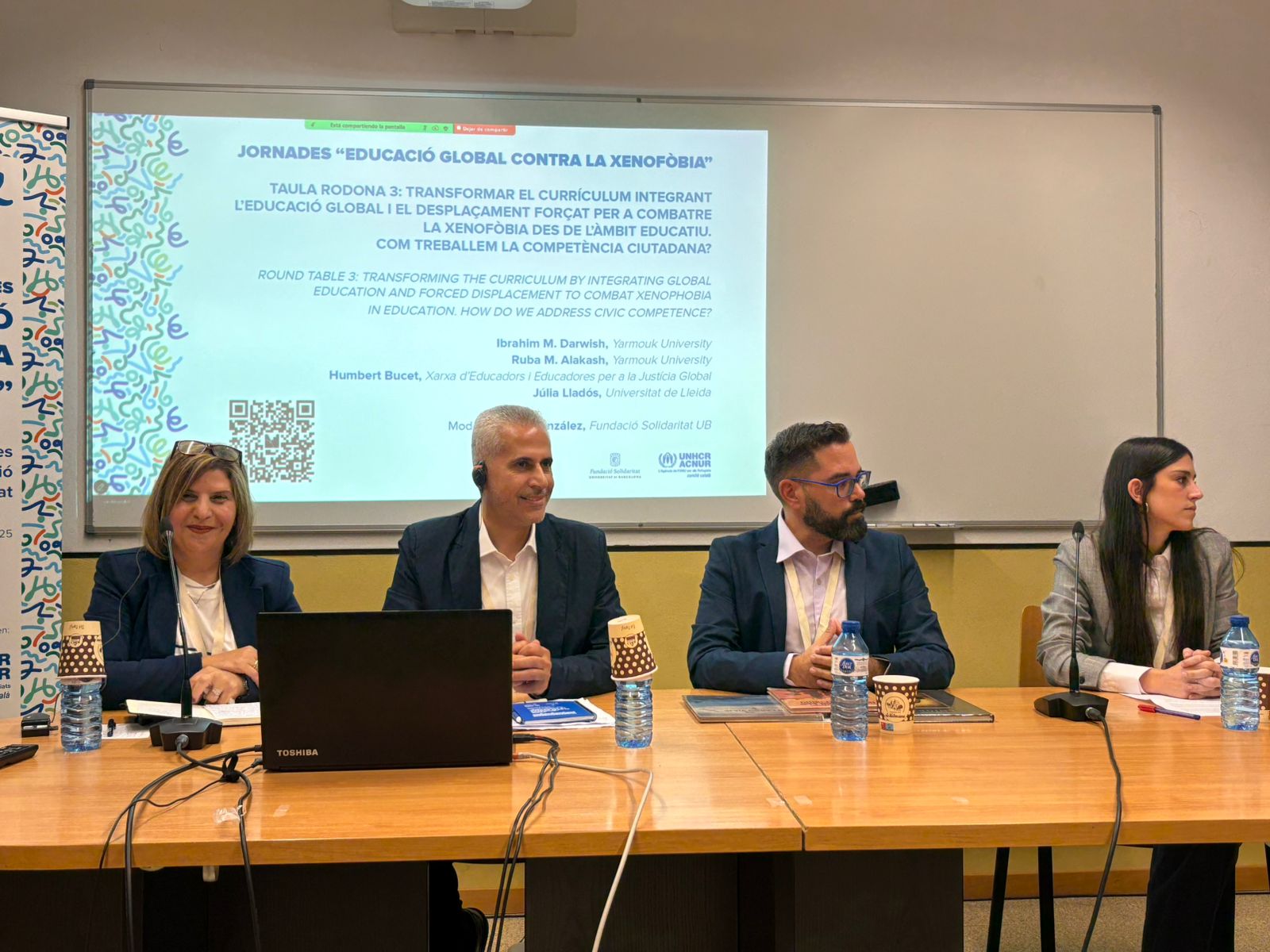 “Refugee Center” participates in the “Global Education Against Xenophobia” Conference in Spain