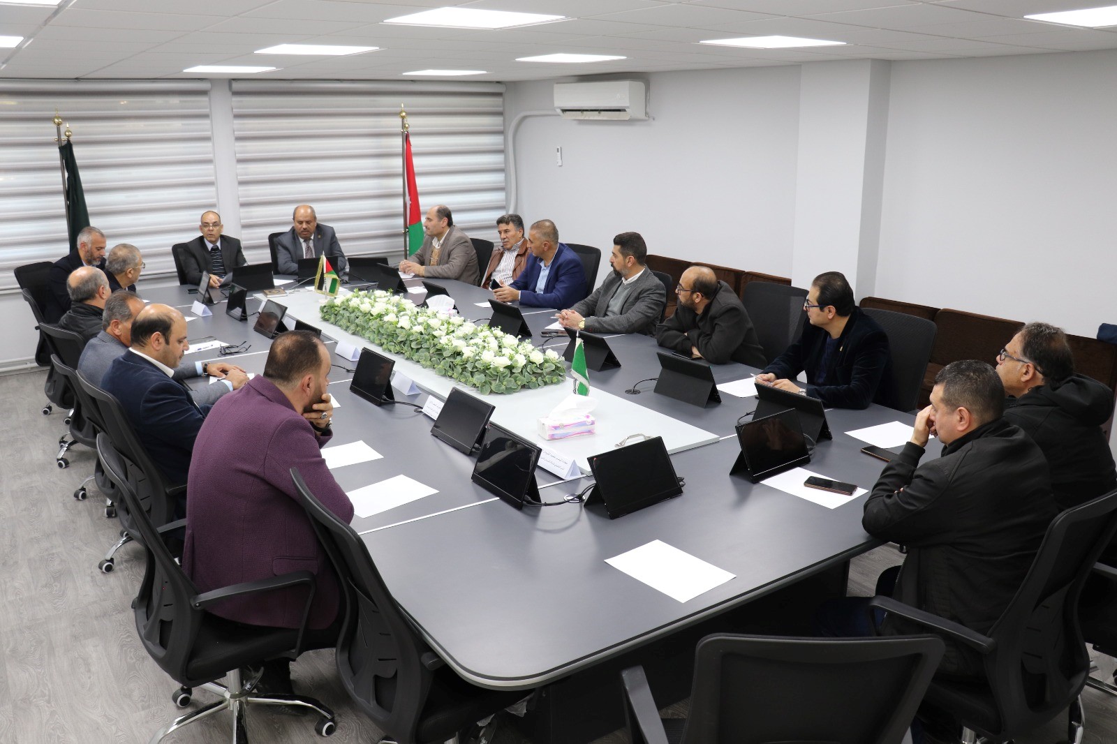 "علوم اليرموك" تلتقي المجلس الاستشاري للكلية