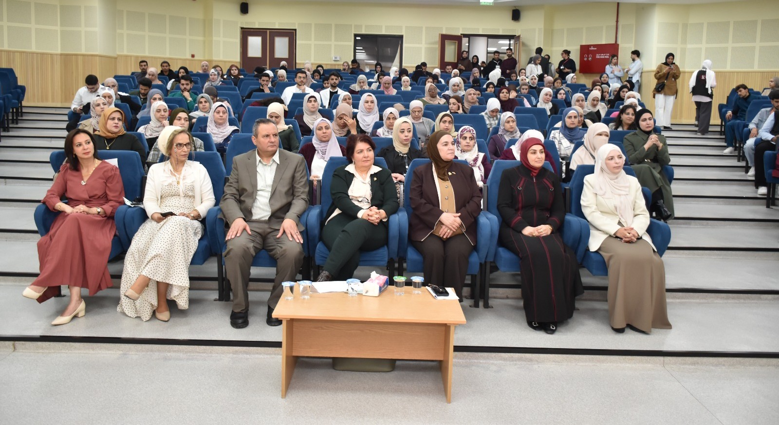 "اليرموك": الشريفة نوفة بنت ناصر ترعى فعالية "معا نحو بيئة جامعية خالية من التدخين"