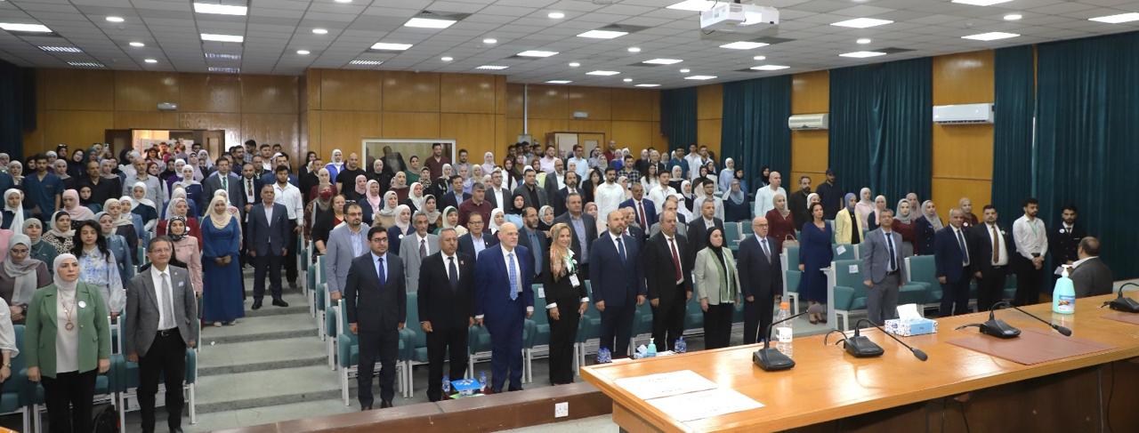تمريض اليرموك تفتتح اليوم العلمي الأول بعنوان “التمريض الذكي: بين الابتكار والخبرة العملية"