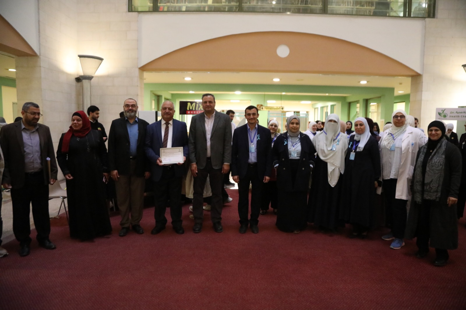 كلية الصيدلة تنظم ورشة تثقيفية للتوعوية بمرض السكري