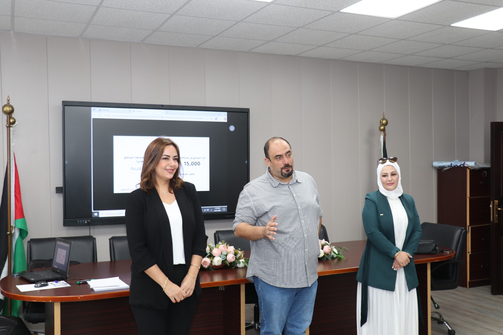 "مركز الأميرة بسمة" ينظم ورشة تدريبية لرفع كفاءة الطلبة بالبحث عن الخبر وصحته