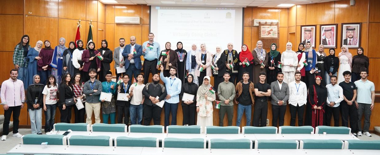 جامعة اليرموك تُتوّج شراكتها الاستراتيجية مع جامعة شيناندواه الأمريكية باختتام مشروع التبادل الافتراضي العالمي