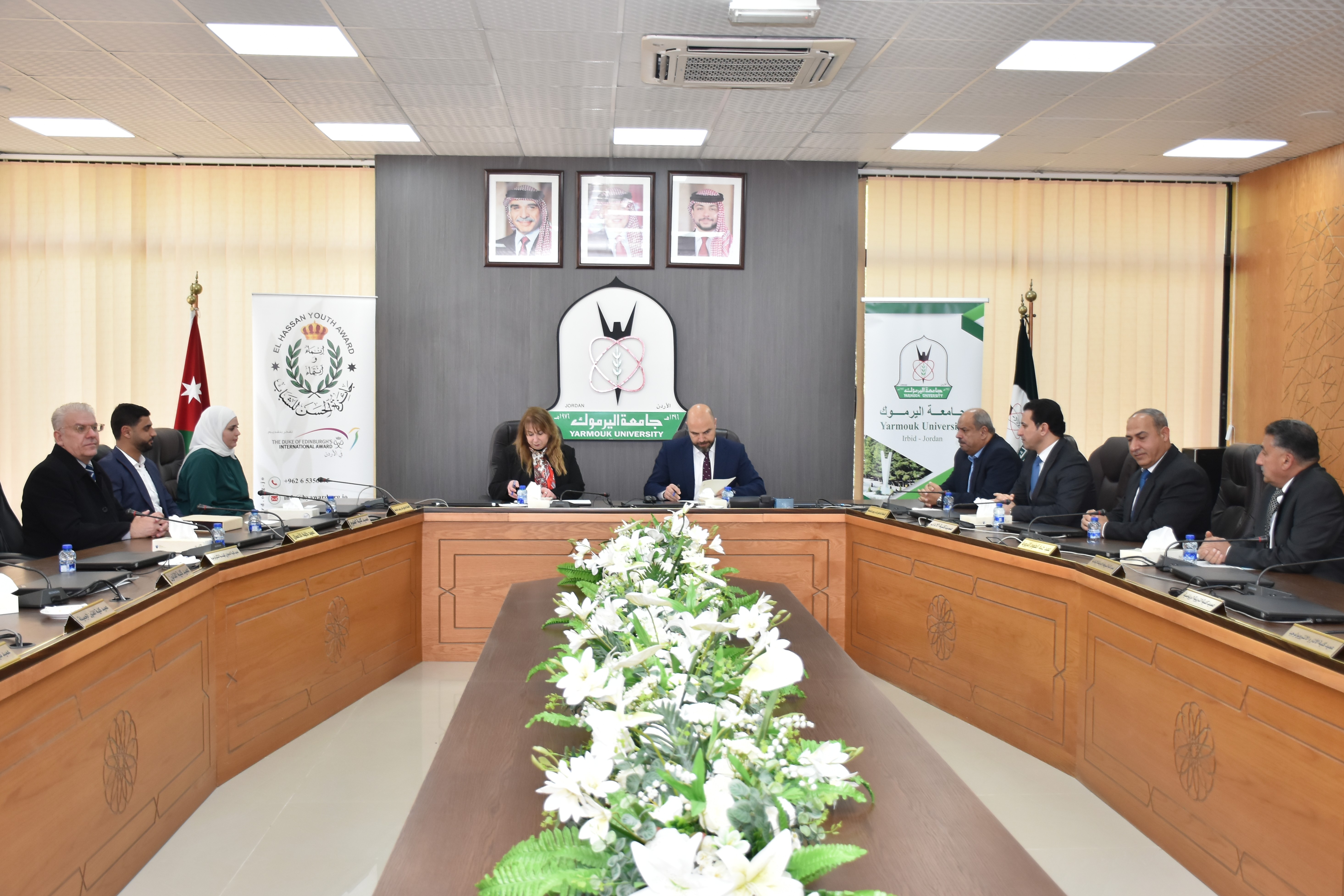 "اليرموك" وجائزة "الحسن للشباب" توقعان مذكرة تفاهم لخدمة قضايا الشباب وتوفير الفرص لتنمية مهاراتهم