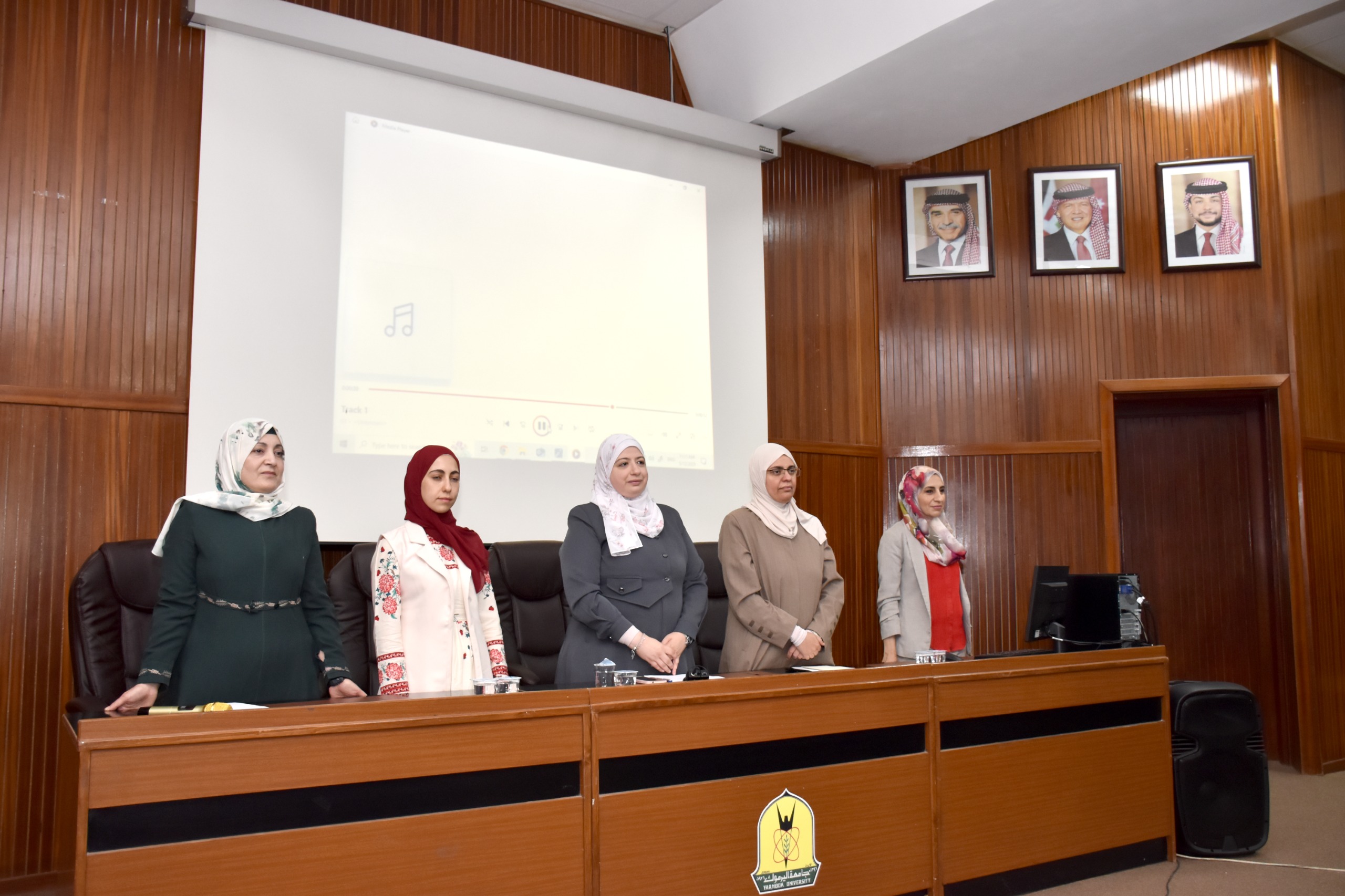 تربوية اليرموك تنظيم ندوة بعنوان "صحتِك بتهمنا " بالتعاون مع كلية الطب